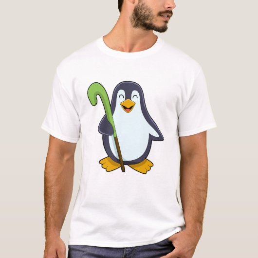 ホッケーペンギンこうもり Tシャツ (正面)