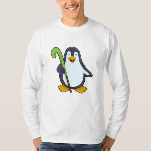 ホッケーペンギンこうもり Tシャツ (正面)