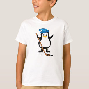 ホッケーペンギンキッズホッケーシャツ Tシャツ