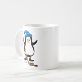 ホッケーペンギンマグ コーヒーマグカップ (正面左)