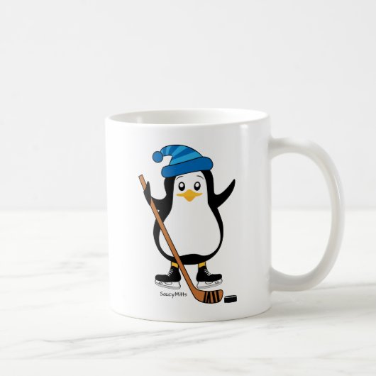 ホッケーペンギンマグ コーヒーマグカップ (右)