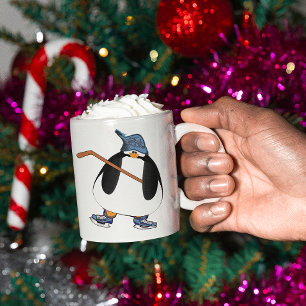 ホッケーペンギン コーヒーマグカップ
