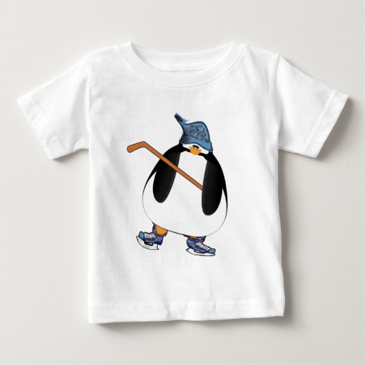 ホッケーペンギン ベビーTシャツ (正面)