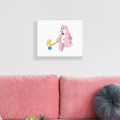 ホッケーホッケーのヒッポこうもり キャンバスプリント (インサイチュ (リビング))