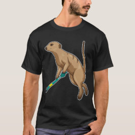 ホッケーホッケースティックMeerkat Tシャツ