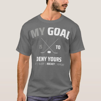 ホッケーホッケーデザイン Tシャツ