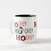 ホッケーホッケーホッケーホッケー ツートーンマグカップ (正面左)