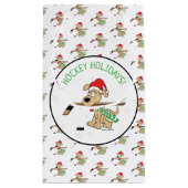 ホッケーホリデイズホッケードッグスモール抱き枕 スモールペーパーバッグ (裏面)