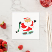 ホッケーホリデーパーティー スタンダードカクテルナプキン (インサイチュ)