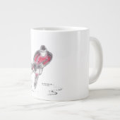 ホッケーマグ ジャンボコーヒーマグカップ (正面右)