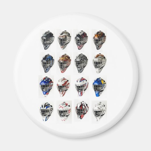 ホッケーマスク マグネット (正面)