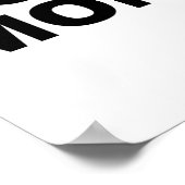 ホッケーママおもしろいポスター ポスター (角)