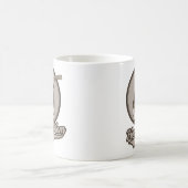 ホッケーママのマグカップ コーヒーマグカップ (中央)