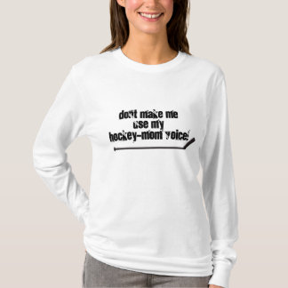 ホッケーママの声 Tシャツ