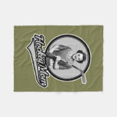 ホッケーママ フリースブランケット (正面(横))