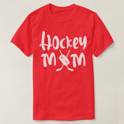 ホッケーママ Tシャツ (デザイン正面)