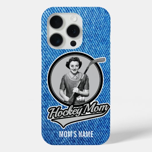 ホッケーママiPhoneケース Case-Mate iPhoneケース (裏面)