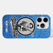 ホッケーママiPhoneケース Case-Mate iPhoneケース (裏面 (横))