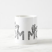 ホッケーマムワードアート コーヒーマグカップ (中央)