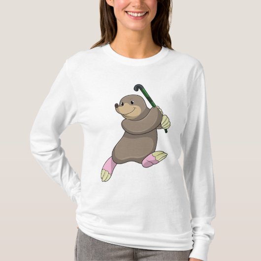ホッケーモールアットホッケーこうもり Tシャツ (正面)