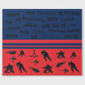 ホッケーラッピング紙 ラッピングペーパー (フラット)