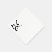 ホッケーラブ スタンダードカクテルナプキン (角)