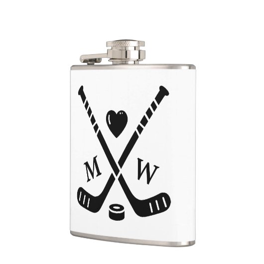 ホッケーラブ フラスク (左)