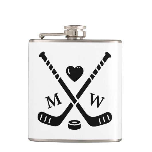 ホッケーラブ フラスク (正面)