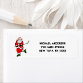 ホッケーリターンアドレスの休日ラベル ラベル (インサイチュ)