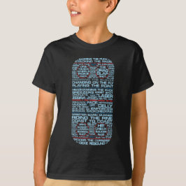 ホッケーリンクのワードアート Tシャツ