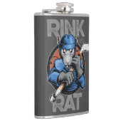 ホッケーリンクネズミ フラスク (右)