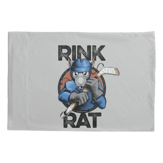 ホッケーリンクネズミ 枕カバー (裏面)