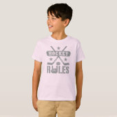 ホッケールール Tシャツ (正面フル)