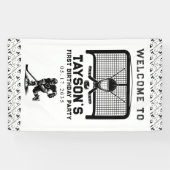 ホッケー一年中下1歳の誕生日 横断幕 (横)