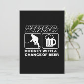 ホッケー好き | ビールが降るかもしれないホッケー シーズンカード (スタンド正面)