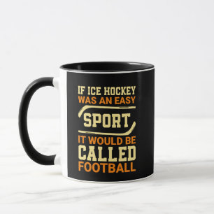 ホッケー対サッカー マグカップ