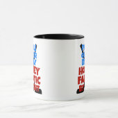 ホッケー恋人の仮釈放将校 マグカップ (中央)