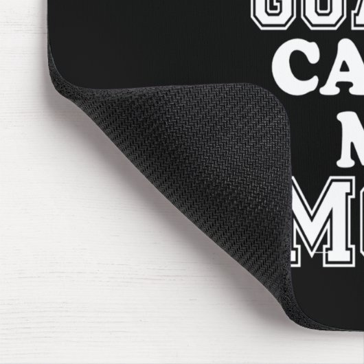 ホッケー愛好家 |私のお気に入りのgoalieは母と呼ぶ マウスパッド (コーナー)