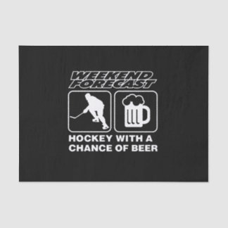 ホッケー愛好家 | Hockey With A Chance Of Beer 薄葉紙