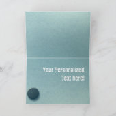 ホッケー感謝していコーチカードヴィンテージスタイル サンキューカード (内部)