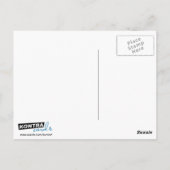 ホッケー感謝していコーチポストカードアイスブルースタイル ポストカード (裏面)