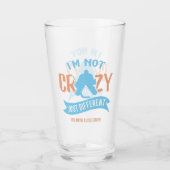 ホッケー熱狂するゴア違うリー タンブラーグラス (正面)