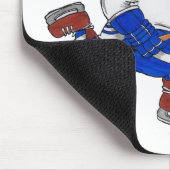 ホッケー犬 マウスパッド (コーナー)