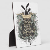 ホッケー祈りの言葉 フォトプラーク (側面)