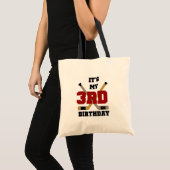 ホッケー第3回誕生日Tシャツとギフト トートバッグ (正面(商品))