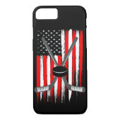 ホッケー米国は電話箱のチームプレーヤーのギフトに印を付けます Case-Mate iPhoneケース (裏面)