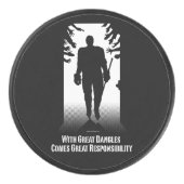 ホッケー素晴らしの危険物 アイスホッケーパック (正面)