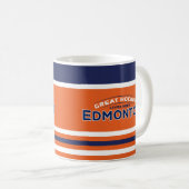 ホッケー素晴らしエドモントンマグ コーヒーマグカップ (正面右)