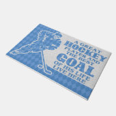 ホッケー素晴らし選手および最高のゴール ドアマット (アングル)