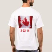 ホッケー覇権! Tシャツ (裏面)